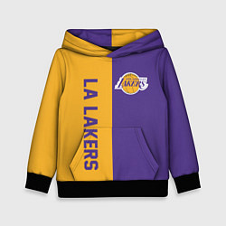 Толстовка-худи детская LA LAKERS, цвет: 3D-черный