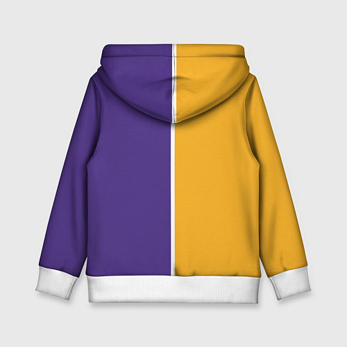 Детская толстовка LA LAKERS / 3D-Белый – фото 2