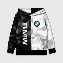 Толстовка-худи детская BMW, цвет: 3D-черный