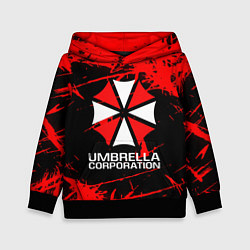 Толстовка-худи детская UMBRELLA CORPORATION, цвет: 3D-черный