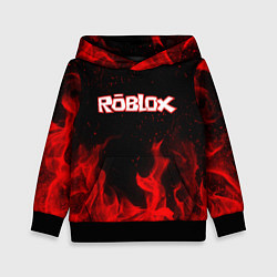 Толстовка-худи детская ROBLOX, цвет: 3D-черный