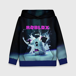 Толстовка-худи детская ROBLOX, цвет: 3D-синий