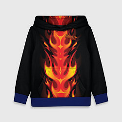 Толстовка-худи детская Judas Priest, цвет: 3D-синий