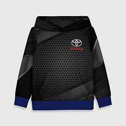 Толстовка-худи детская TOYOTA, цвет: 3D-синий