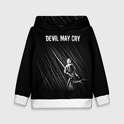 Толстовка-худи детская Devil May Cry, цвет: 3D-белый