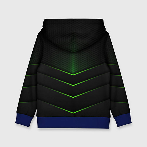 Детская толстовка Mercedes-Benz / 3D-Синий – фото 2