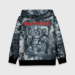 Толстовка-худи детская Iron Maiden, цвет: 3D-черный