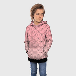 Толстовка-худи детская NEZUKO KAMADO, цвет: 3D-черный — фото 2