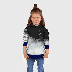 Толстовка-худи детская Assassin??s Creed, цвет: 3D-синий — фото 2