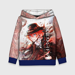 Толстовка-худи детская Bungou Stray Dogs, цвет: 3D-синий