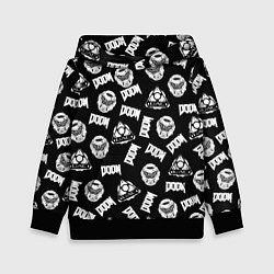 Толстовка-худи детская Doom Eternal, цвет: 3D-черный