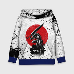 Толстовка-худи детская BERSERK, цвет: 3D-синий