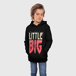 Толстовка-худи детская Little Big, цвет: 3D-черный — фото 2