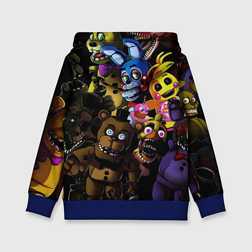 Детская толстовка Five Nights At Freddy's / 3D-Синий – фото 2