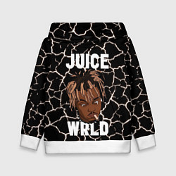 Толстовка-худи детская Juice WRLD, цвет: 3D-белый