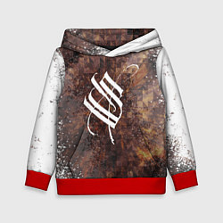 Толстовка-худи детская Stigmata logo, цвет: 3D-красный