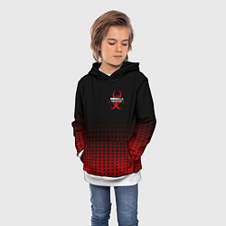 Толстовка-худи детская Umbrella, цвет: 3D-белый — фото 2