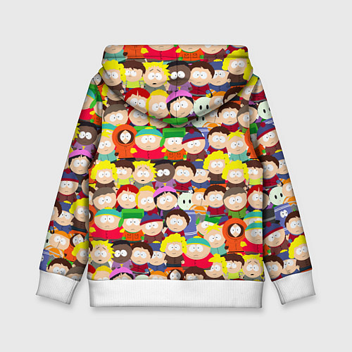 Детская толстовка ЮЖНЫЙ ПАРК / 3D-Белый – фото 2