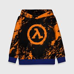 Толстовка-худи детская HALF-LIFE, цвет: 3D-синий