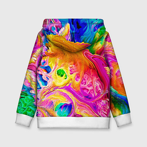 Детская толстовка TIE DYE / 3D-Белый – фото 2