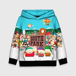 Толстовка-худи детская South Park, цвет: 3D-черный
