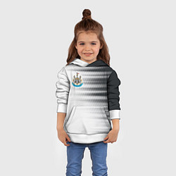 Толстовка-худи детская Форма Нью Кстла, цвет: 3D-белый — фото 2