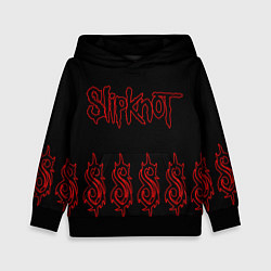 Толстовка-худи детская Slipknot 5, цвет: 3D-черный