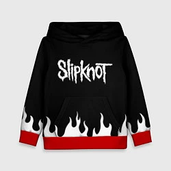 Толстовка-худи детская SLIPKNOT, цвет: 3D-красный