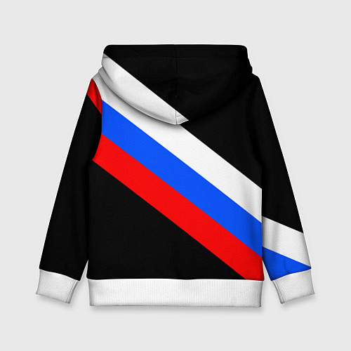 Детская толстовка РОССИЯ / 3D-Белый – фото 2