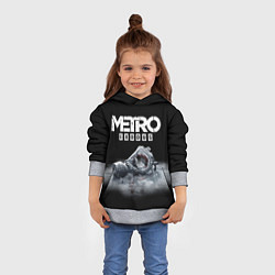Толстовка-худи детская METRO EXODUS, цвет: 3D-меланж — фото 2