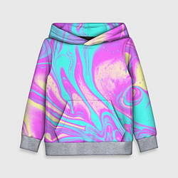 Толстовка-худи детская DIGITAL ART, цвет: 3D-меланж