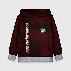 Толстовка-худи детская BMW CARBON, цвет: 3D-меланж