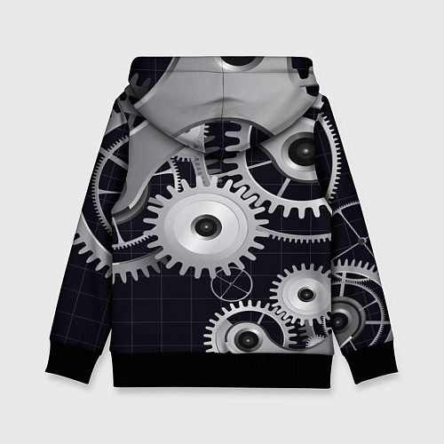 Детская толстовка MERCEDES-BENZ / 3D-Черный – фото 2