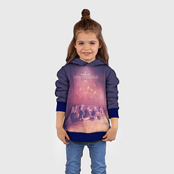 Толстовка-худи детская BTS, цвет: 3D-синий — фото 2