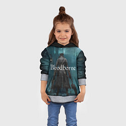 Толстовка-худи детская Bloodborne, цвет: 3D-меланж — фото 2