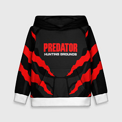 Толстовка-худи детская PREDATOR:HUNTING GROUNDS, цвет: 3D-белый