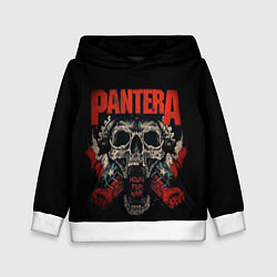 Толстовка-худи детская Pantera, цвет: 3D-белый