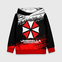 Толстовка-худи детская Umbrella Corporation, цвет: 3D-красный