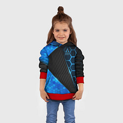 Толстовка-худи детская Assassins Creed, цвет: 3D-красный — фото 2