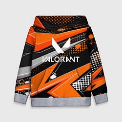 Толстовка-худи детская Valorant, цвет: 3D-меланж