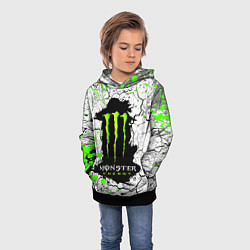 Толстовка-худи детская MONSTER ENERGY Z, цвет: 3D-черный — фото 2