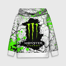 Толстовка-худи детская MONSTER ENERGY Z, цвет: 3D-белый