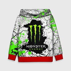Толстовка-худи детская MONSTER ENERGY Z, цвет: 3D-красный