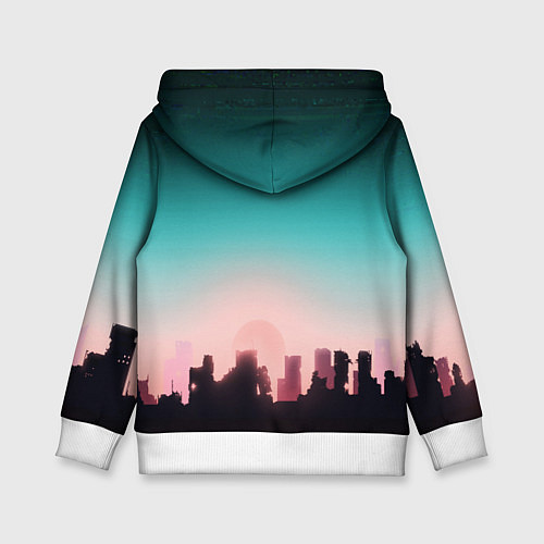 Детская толстовка HOTLINE MIAMI / 3D-Белый – фото 2