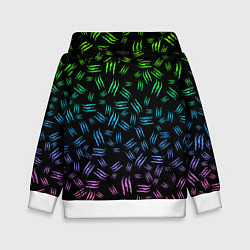 Толстовка-худи детская PATTERN MONSTER ENERGY Z, цвет: 3D-белый