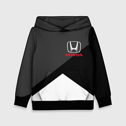 Толстовка-худи детская HONDA, цвет: 3D-черный