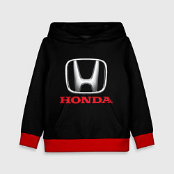 Толстовка-худи детская HONDA, цвет: 3D-красный