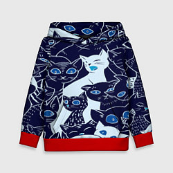 Детская толстовка КОТЯТА ПАТТЕРН