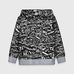 Толстовка-худи детская Top Hip Hop, цвет: 3D-меланж