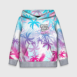 Толстовка-худи детская GTA VICE CITY, цвет: 3D-меланж
